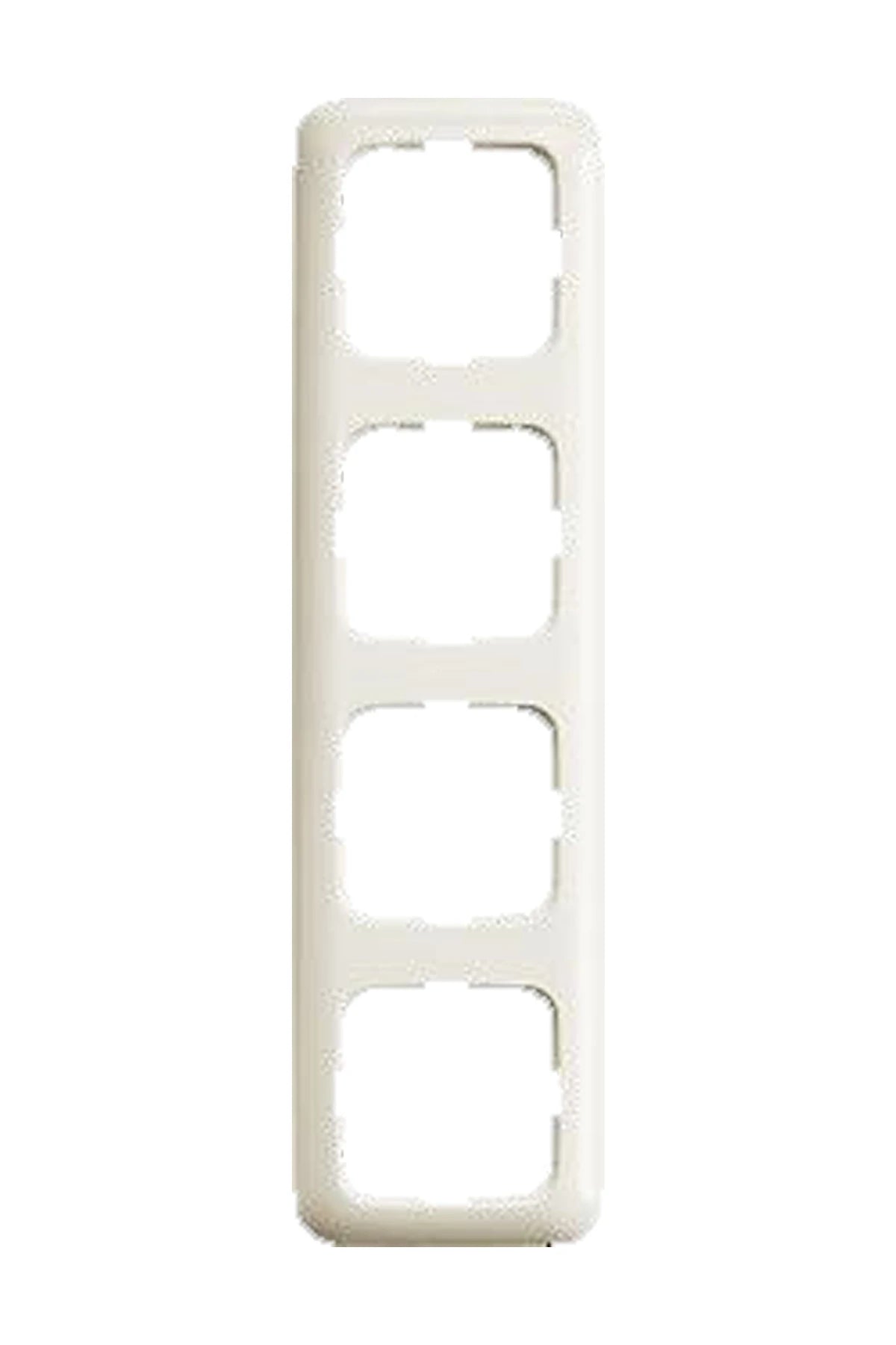 Busch-Jaeger frame 4-fold creme-white, type 2514-212