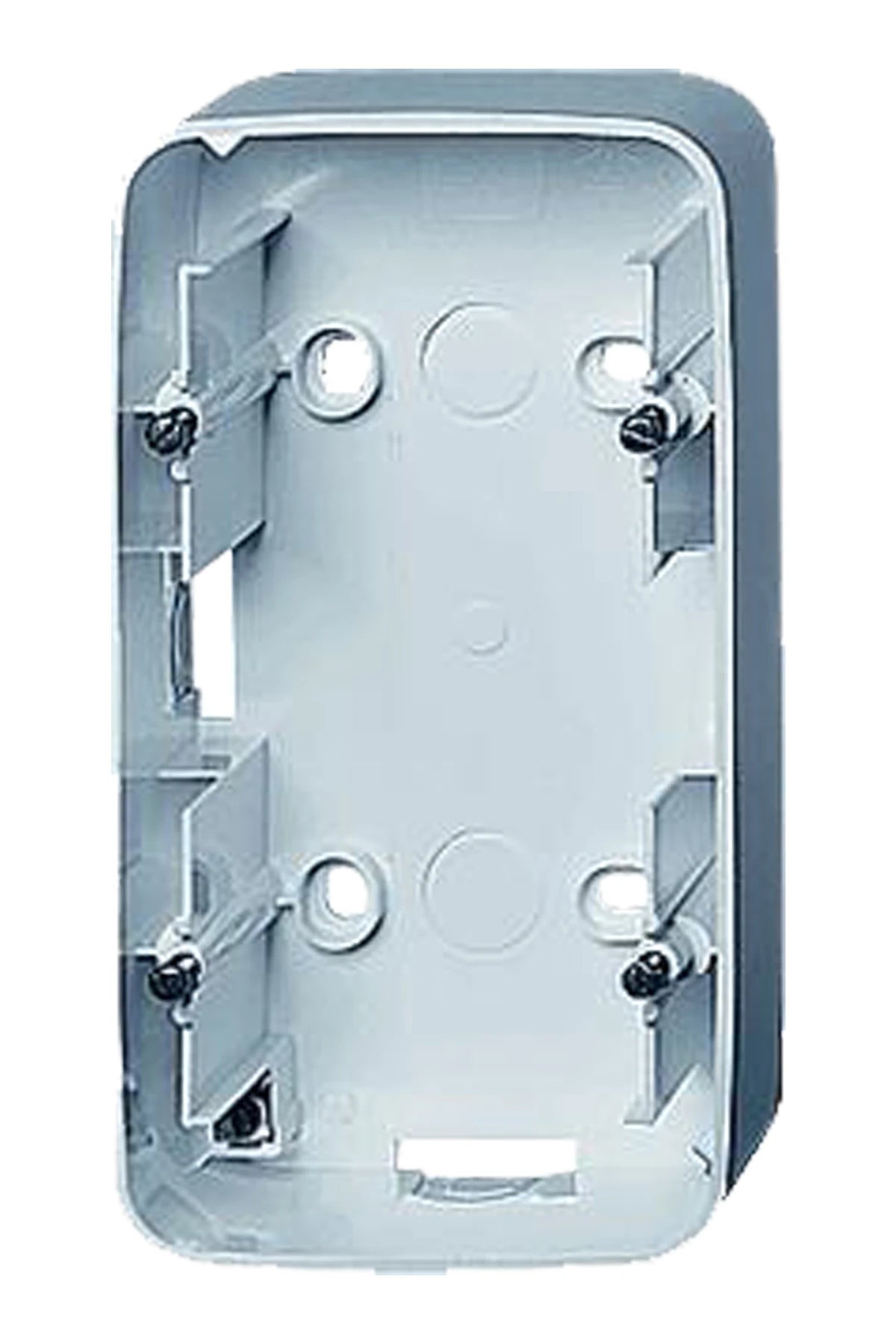 Busch-Jaeger surface box double fold white, type 1702-214