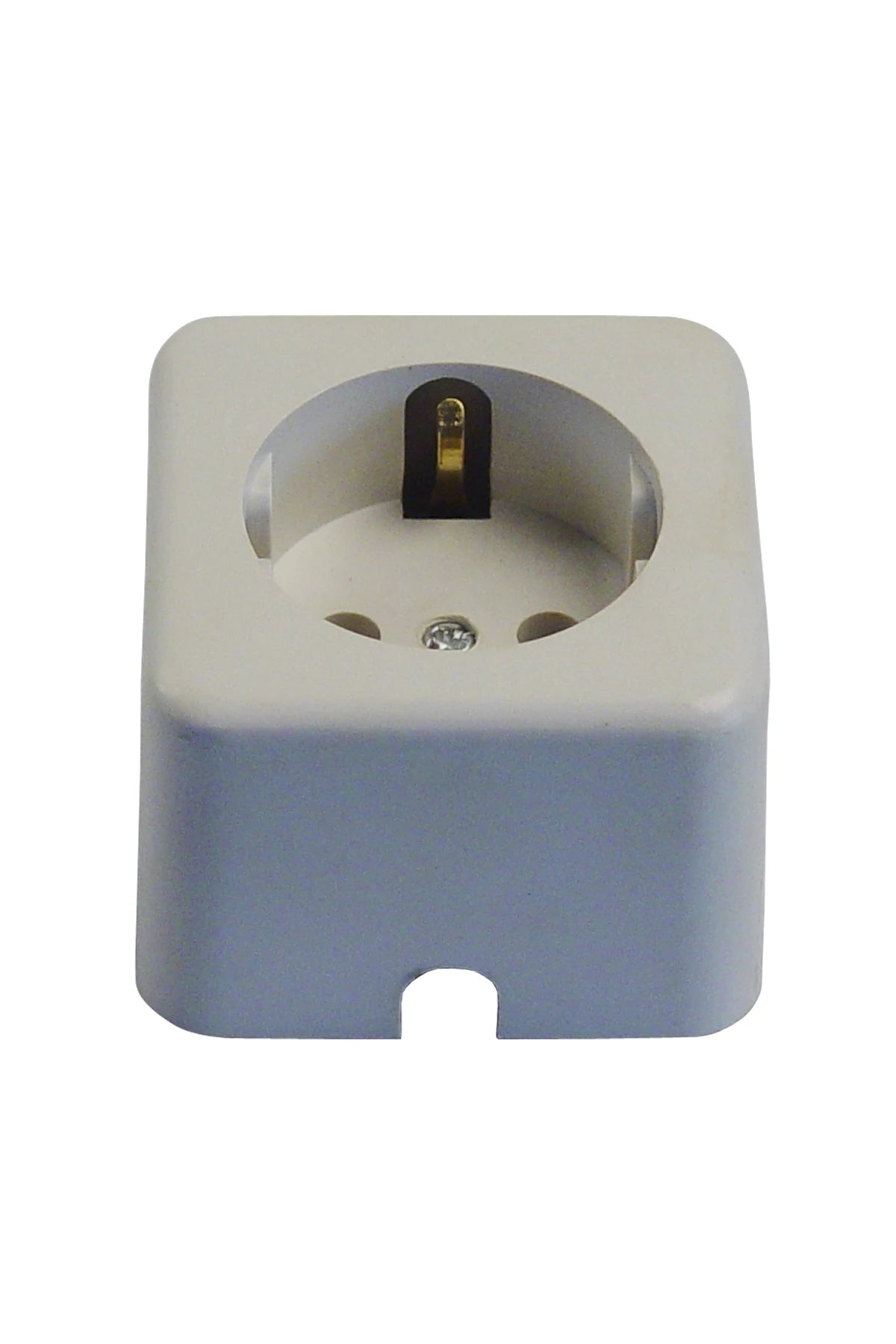792922 | NE-102922 - Receptacle European 2-pole/Earth for 1-plug, surface mntg