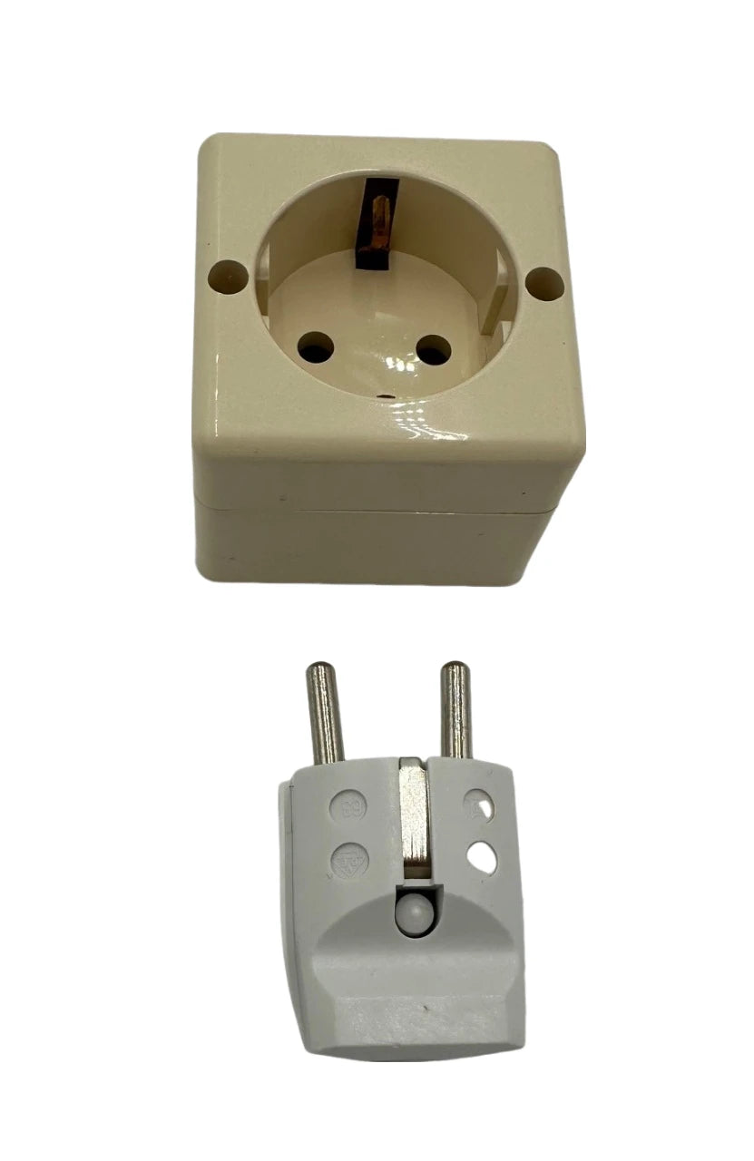 792924 | NE-102924 - Receptacle single/plug with earth
