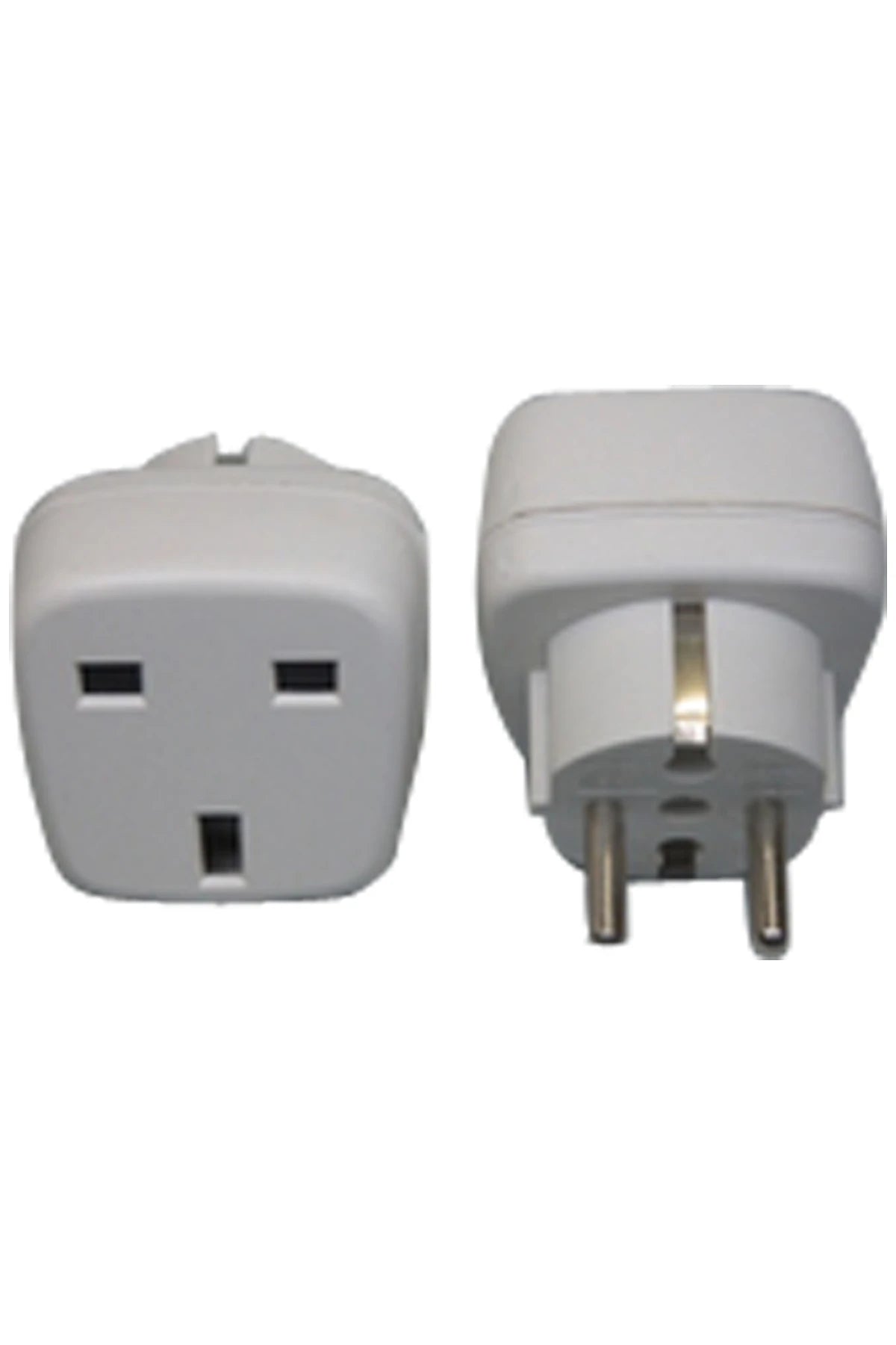 Adaptor-plug with European/Schuko, European/Schuko to English 13Amp