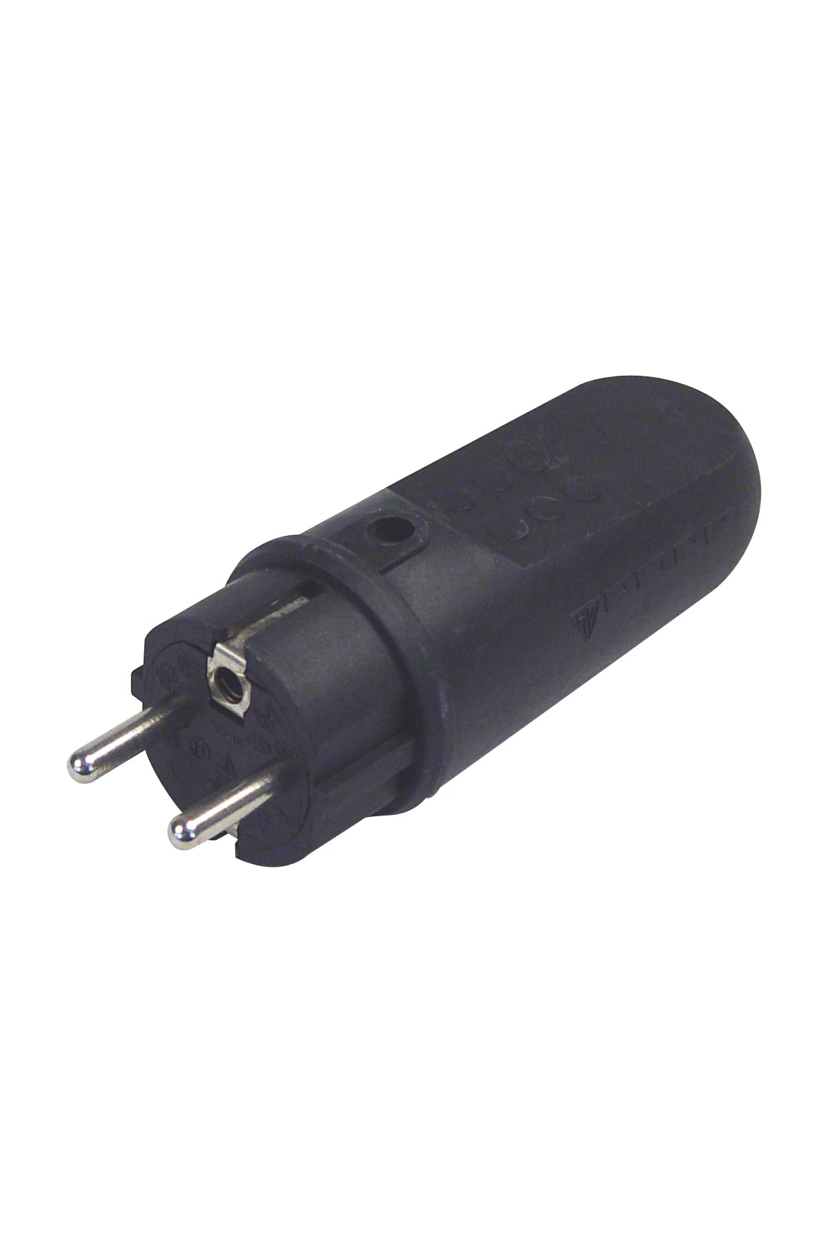Belgian Rubber Plug/Pin Earth, male
