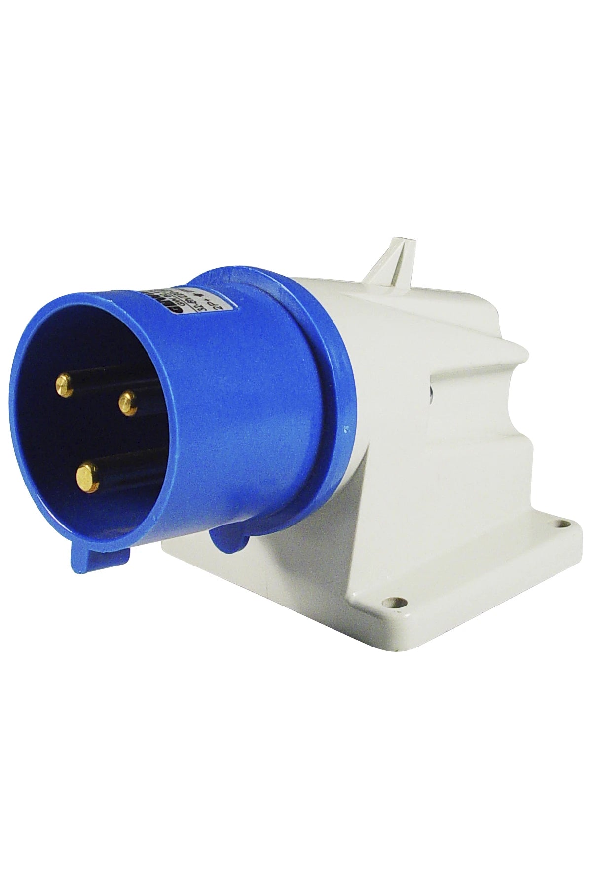 CEE Receptacle with Pins 220V 32A 2P+earth 6H, IP44