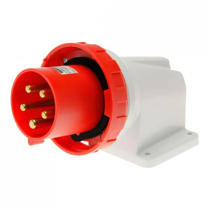CEE Receptacle with Pins 380/415V 63A 4P+earth 6H, IP67
