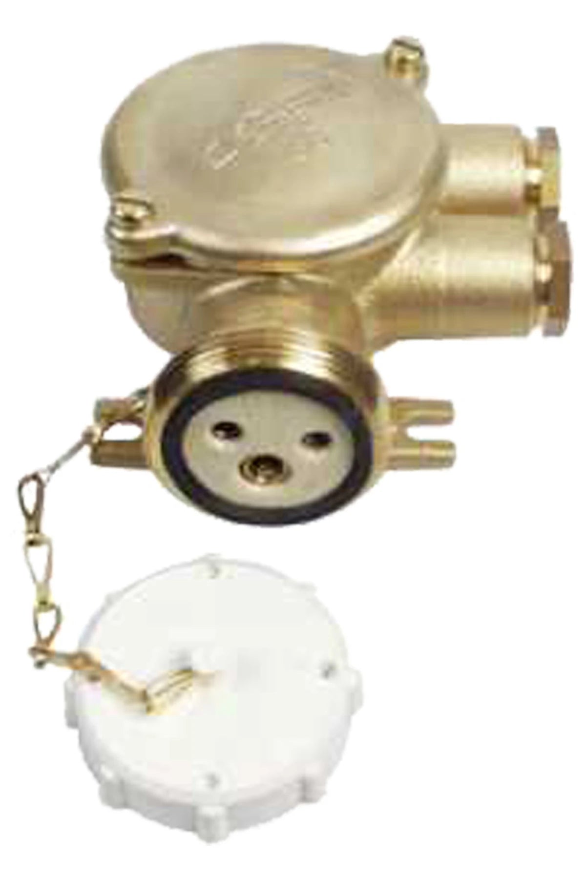 HNA cast brass receptacle 0= 220V
