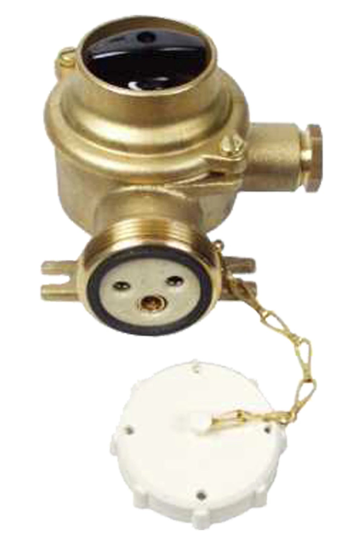 HNA cast brass receptacle 0- 220V with switch