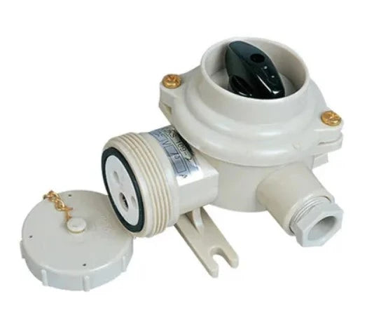 HNA cast phenol receptacle 0- 220V with switch