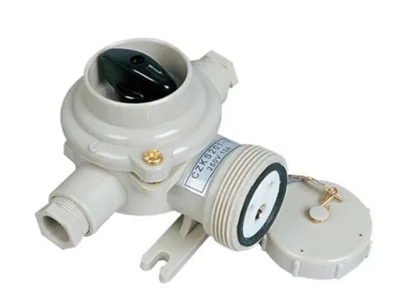 HNA cast phenol receptacle -0- 220V with switch