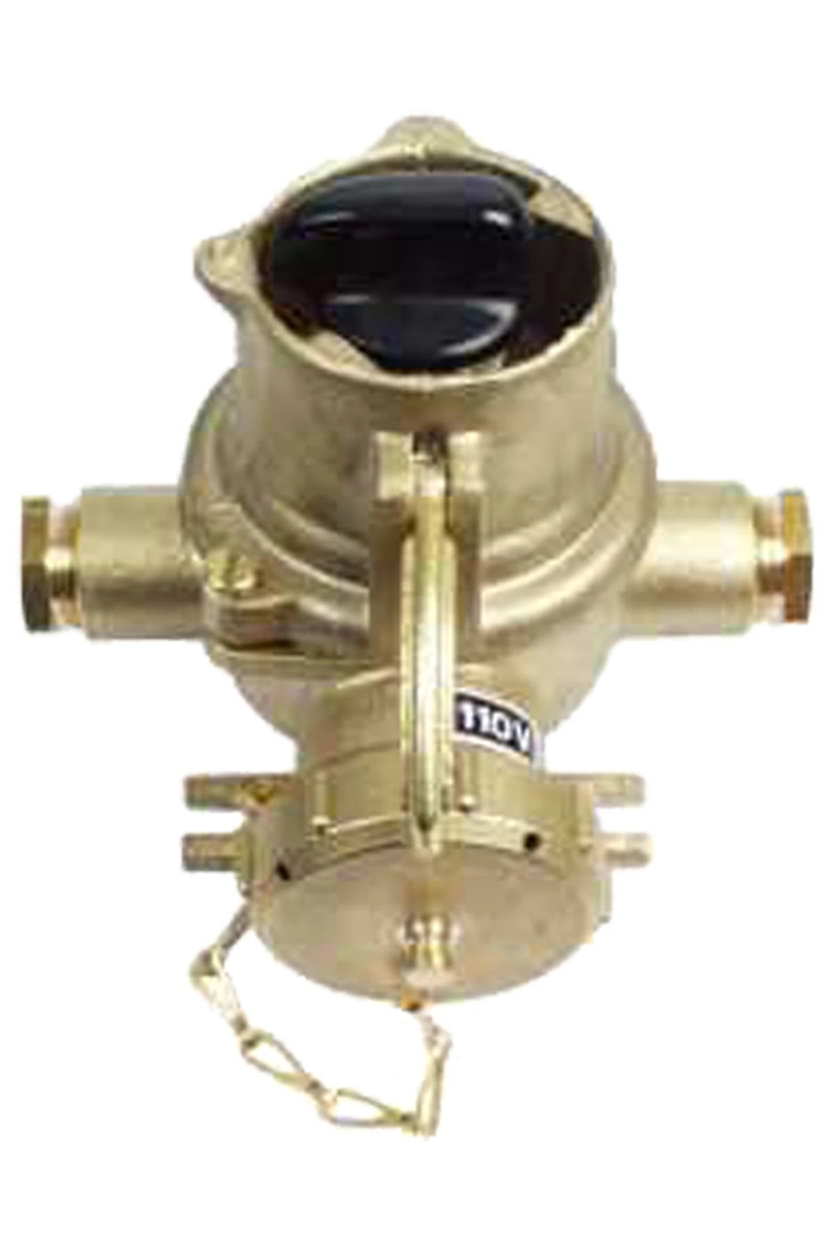HNA cast brass socket with switch lockable -0- 220V