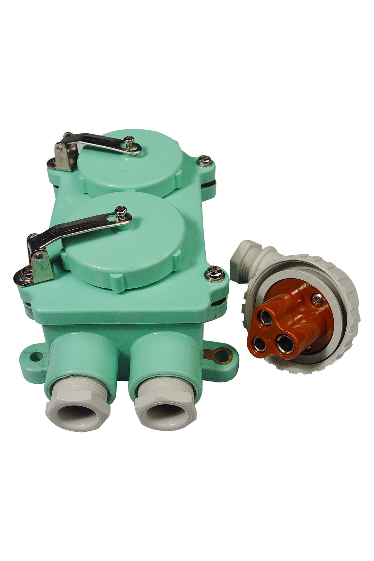 792838 | NE-102838 - Japanese Cargo Twin Receptacle & Plug angle-1MB