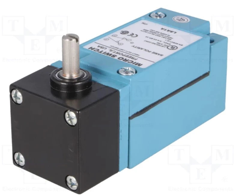 Honeywell HDLS Series Rotary Limit Switch, NO/NC, IP67, SPDT, Die Cast Zinc Housing, 600V ac Max, 10A Max, type LSA1A