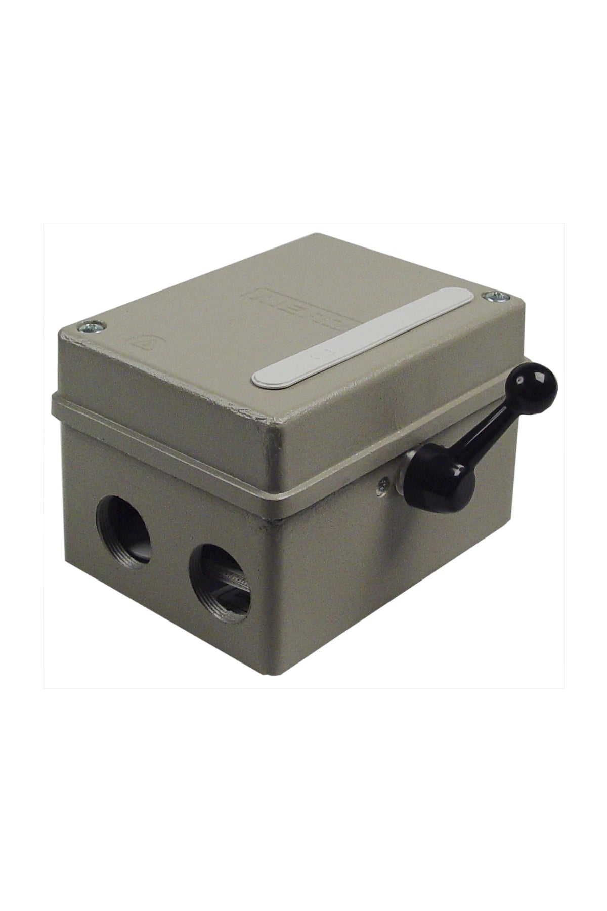 Lever on/off switch in watertight enclosure IP54 3-pole 50A