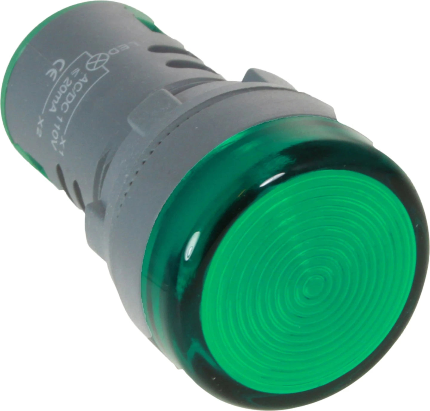 790960 | NE-100960 - LED Panel indicating light fitting Ø 22mm, 230V AC green