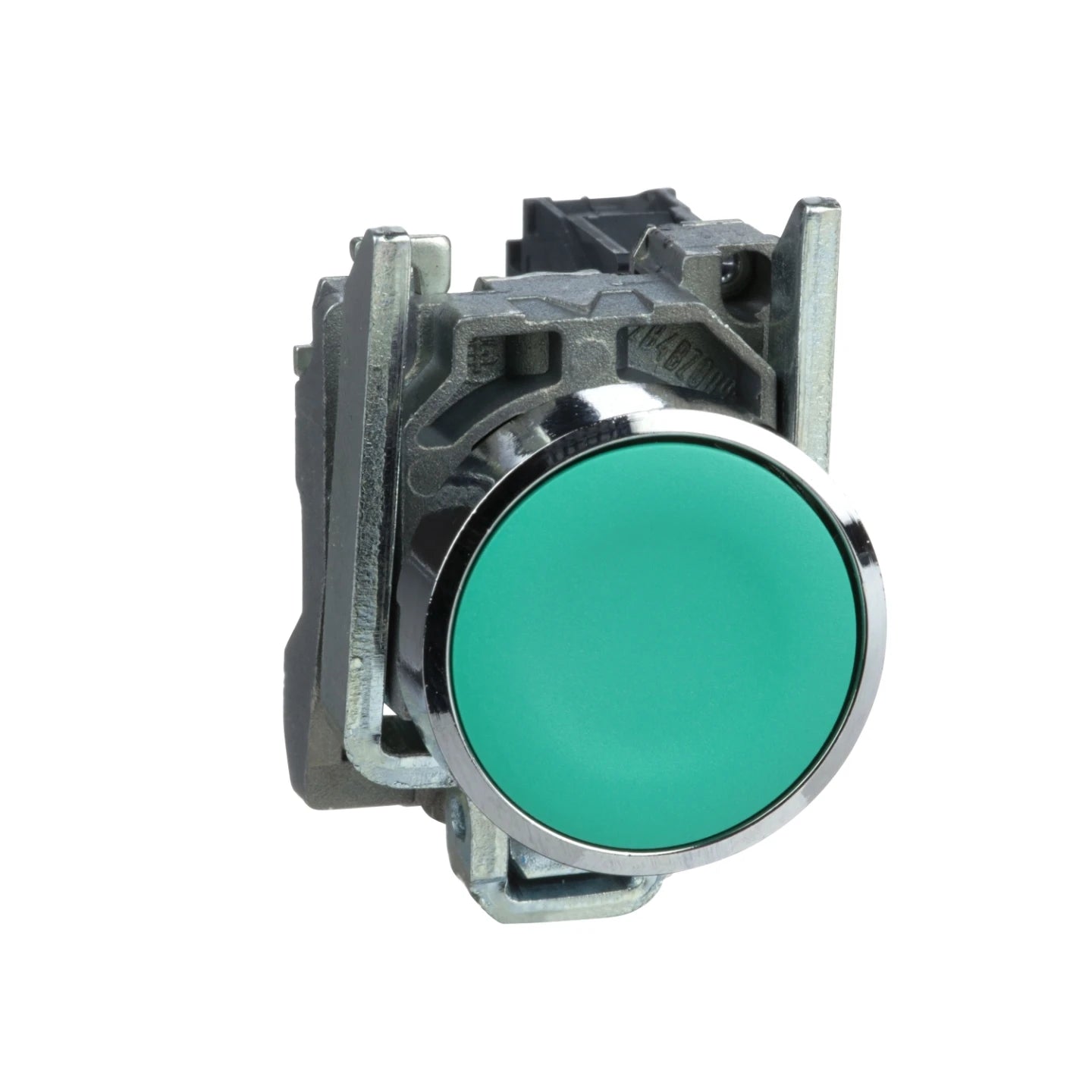 Schneider Ø 22mm Push-button head green with contact NO, XB4-BA31