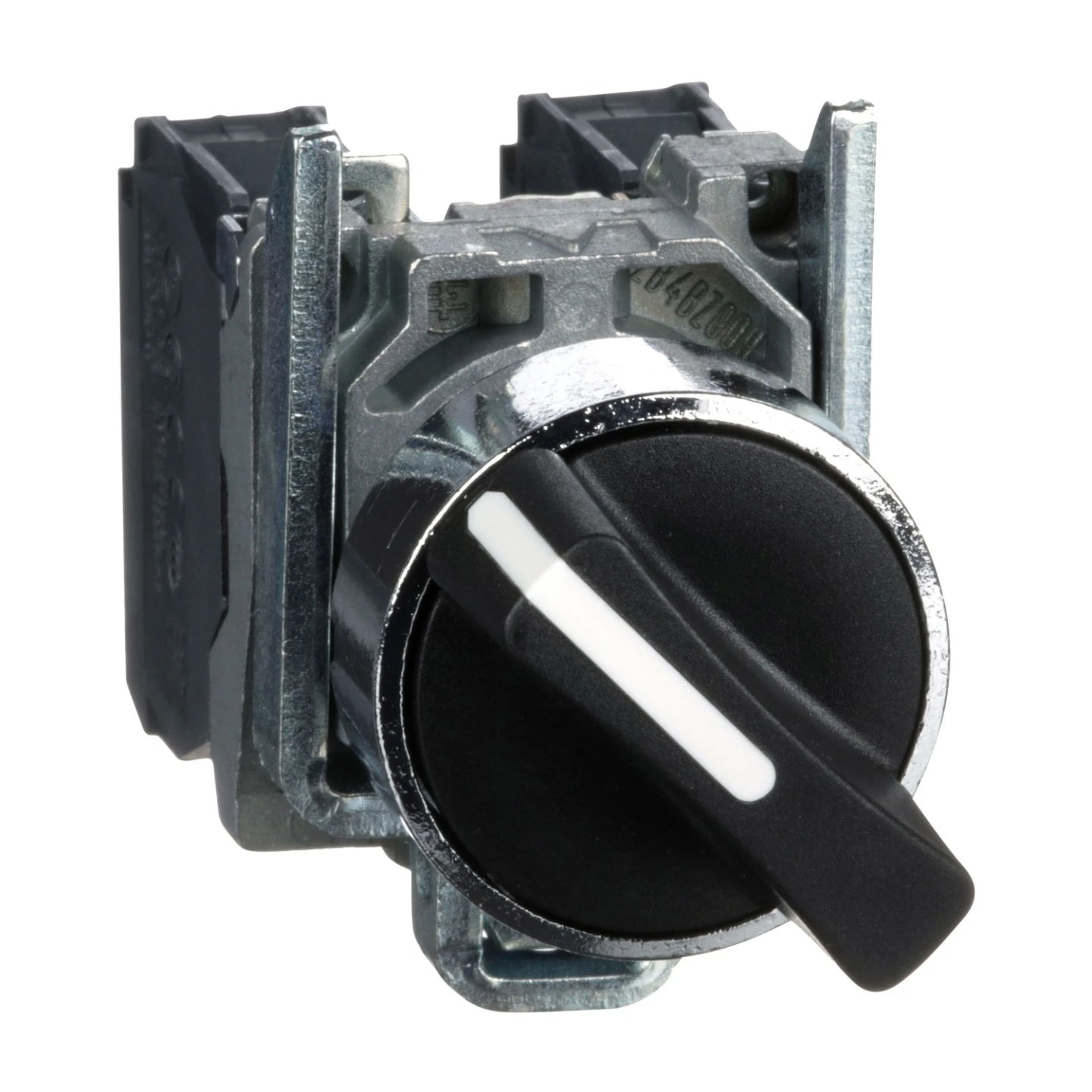 Schneider Ø 22mm Switch head 0 - 1 with contact NO/NC, XB4-BD25