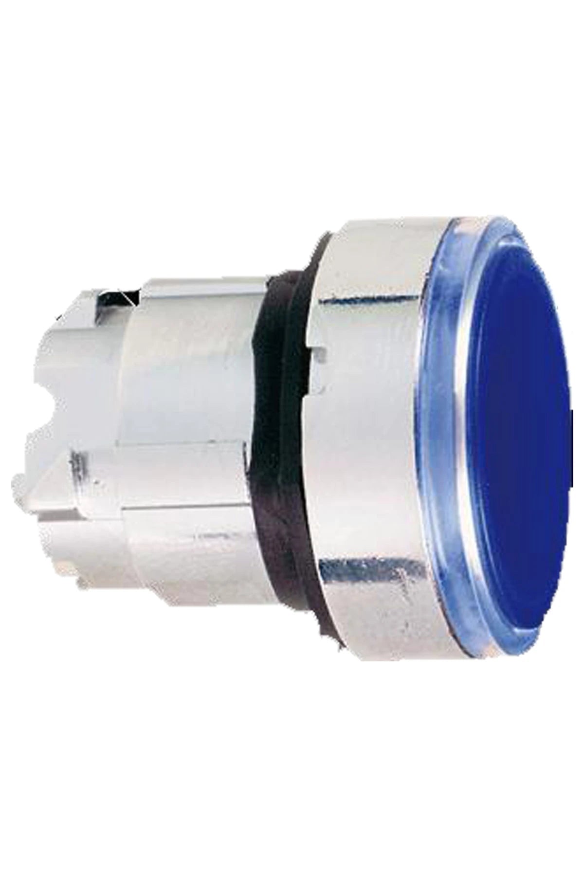 Schneider Ø 22mm LED Illuminated pushbutton element Blue, ZB4-BW363