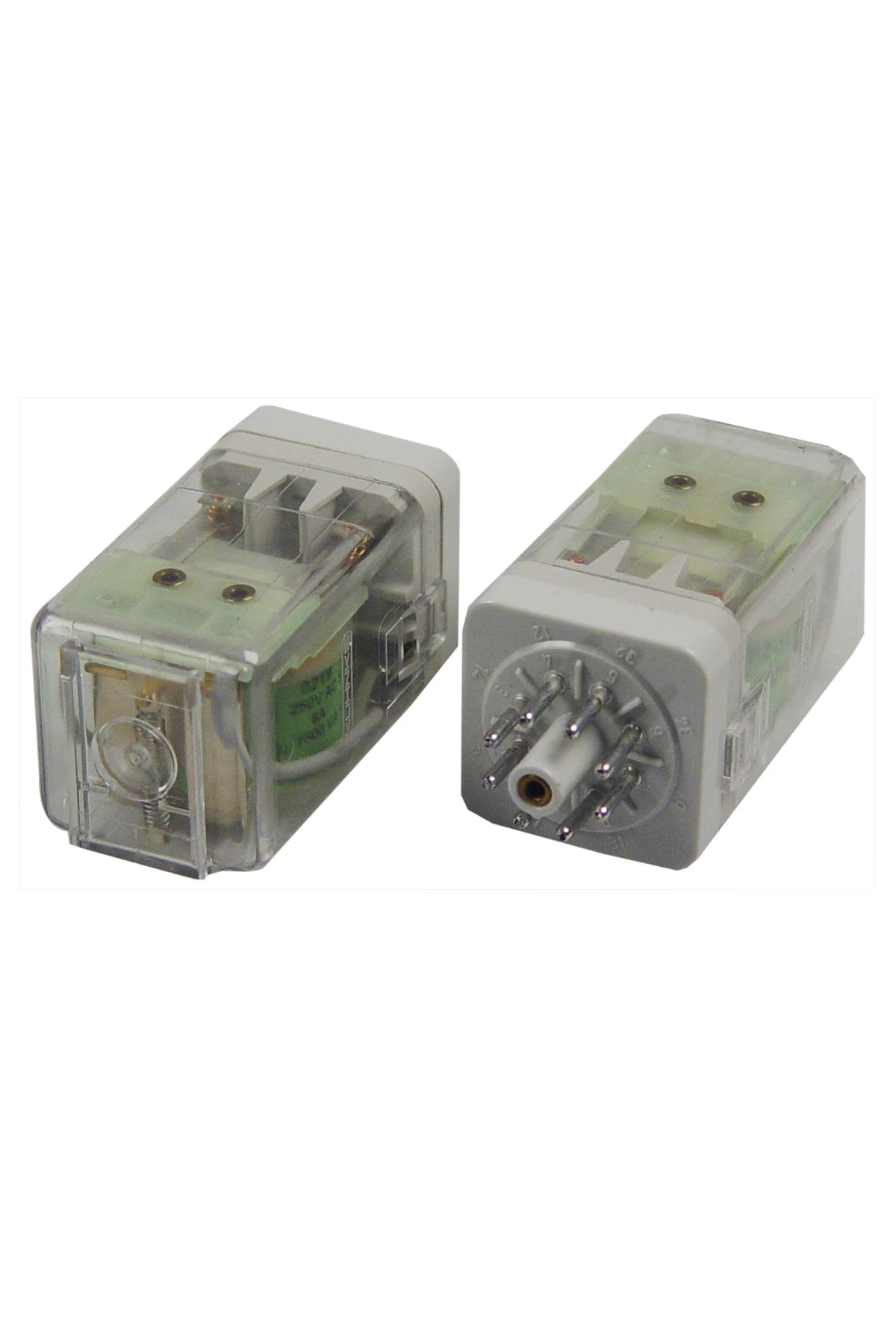 Plug-in Relay 8-pins (2-pole c/over) 110V AC, 10A