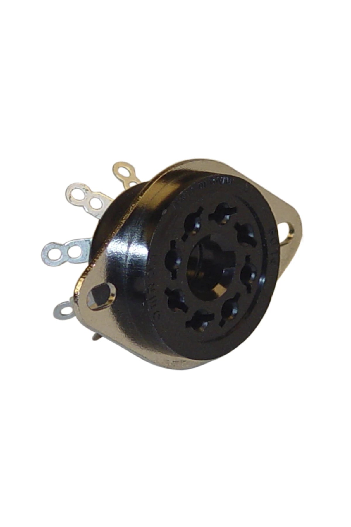 Socket for plug-in relay 8-pins 2-pole, flush mounting