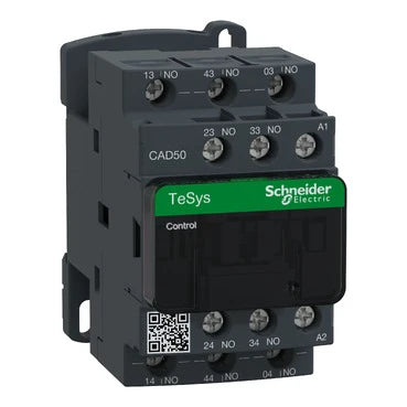 Schneider auxiliary relay CAD-50B7 24V 50/60Hz