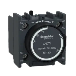 Schneider Time contact blocks, Pneumatic LAD-T4 10 - 180 seconds on-delay 1x NO 1x NC