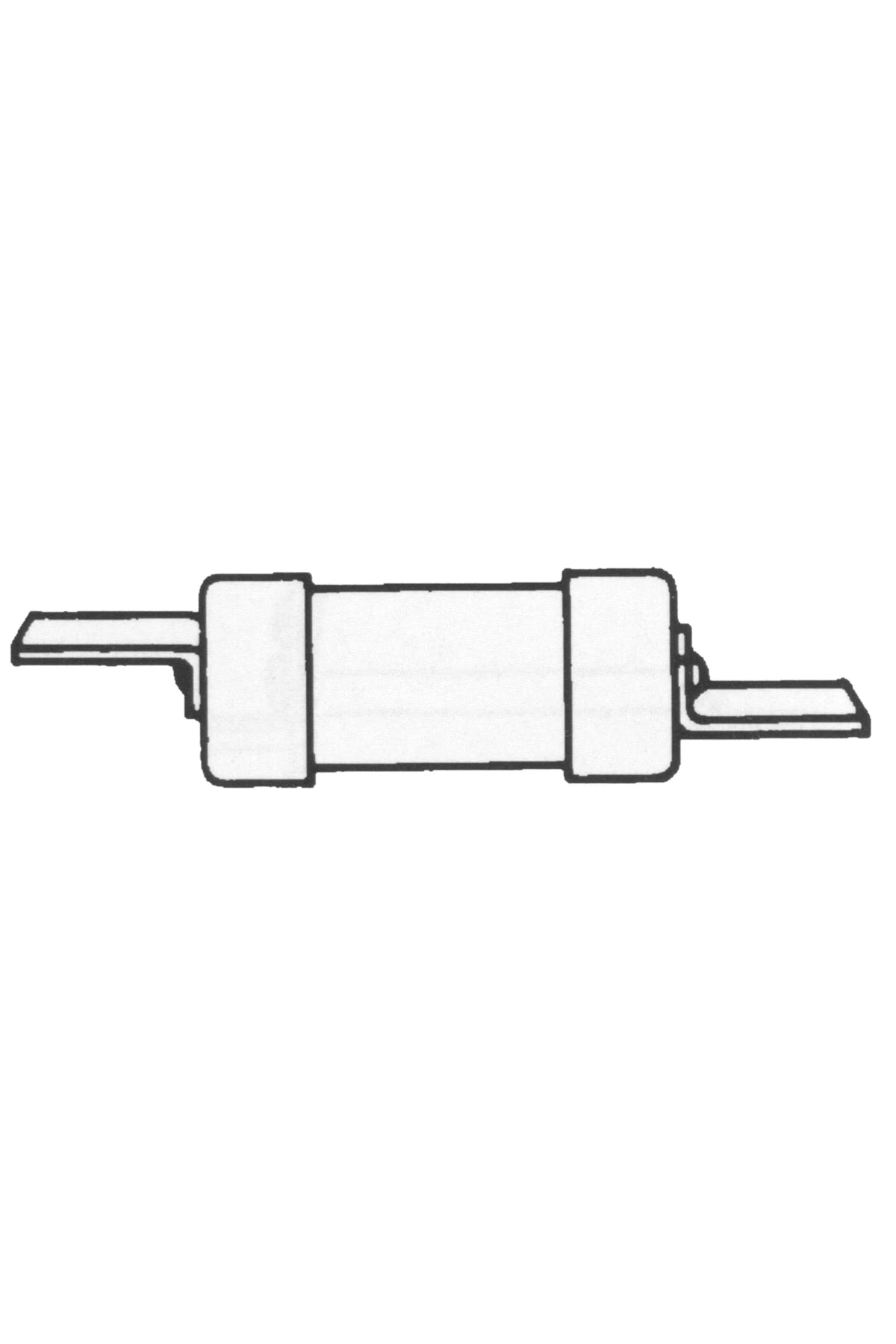 British fuse 14x51mm 16A, type NS