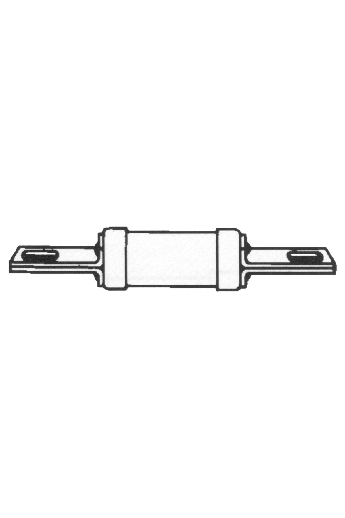British fuse 30x137mm 160A, type TF