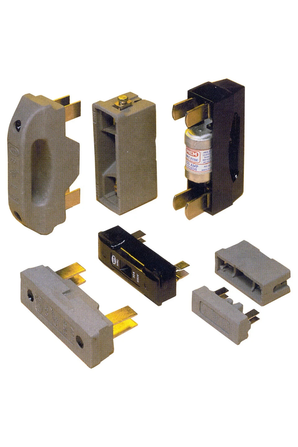 Carrier and Base for British NIT fuses 20A