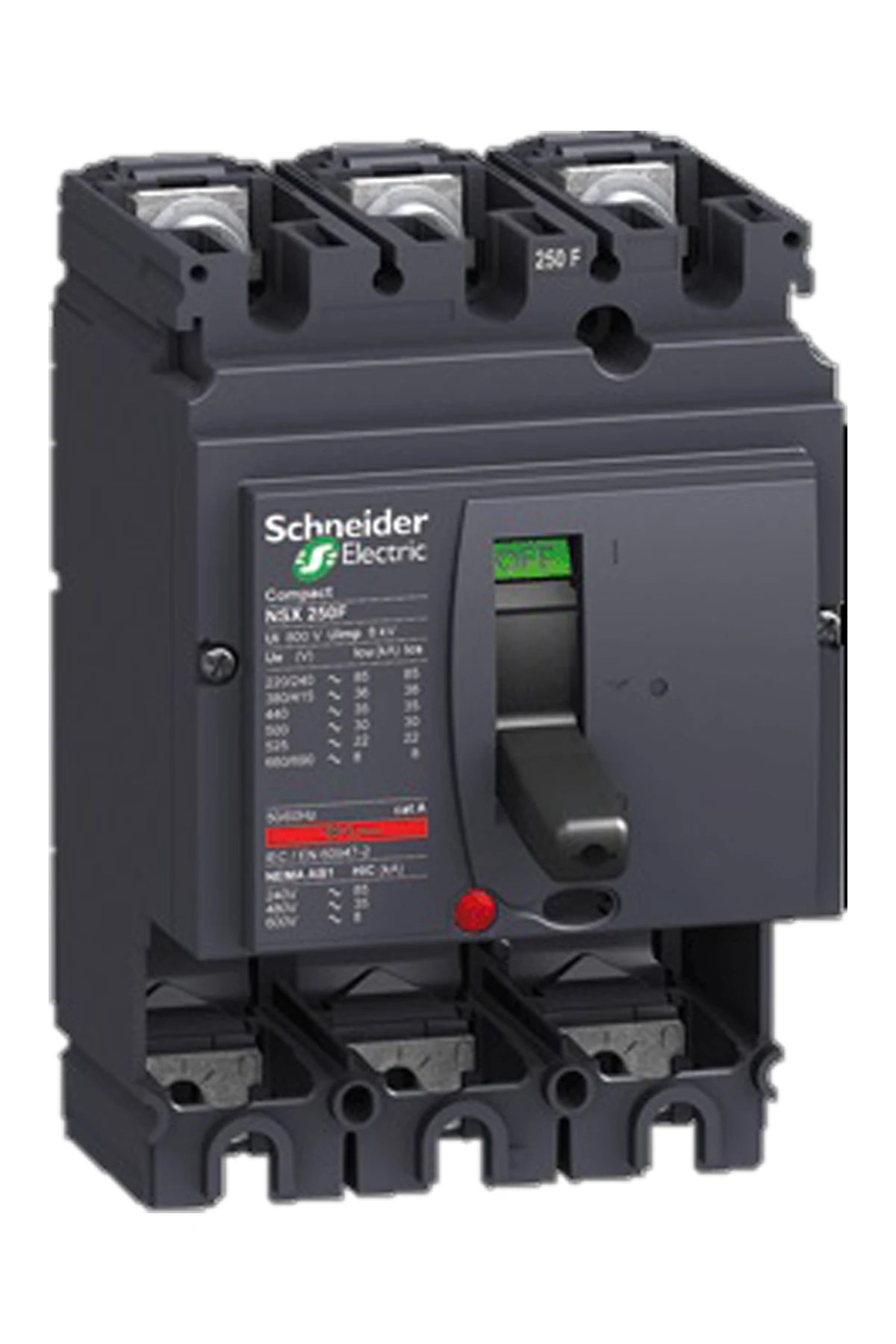 SE Circuit breaker 3-Pole 250A C25L3 (NSX250L) 150kA without protection unit