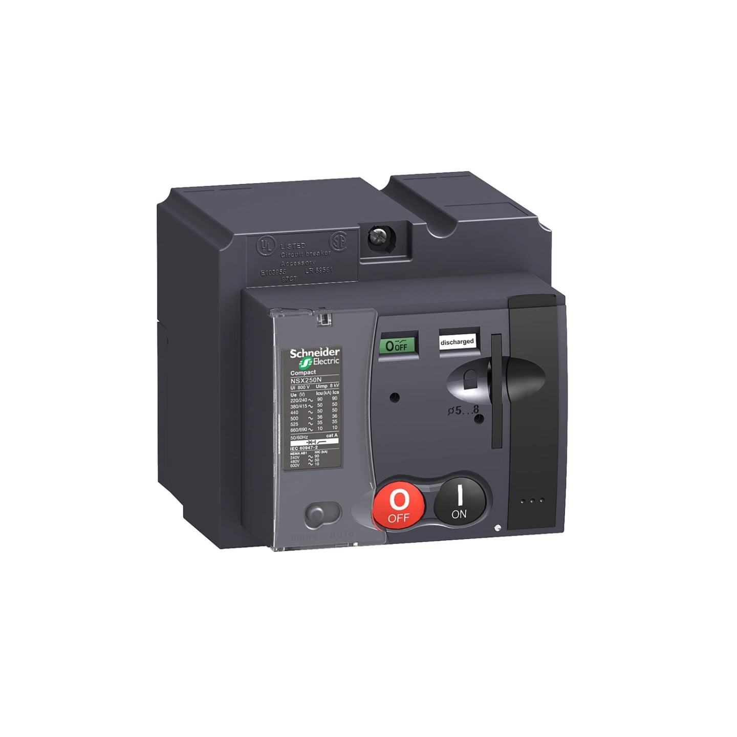 SE Motor mechanism module MT250, 220...240V 50/60Hz for Compact NSX250