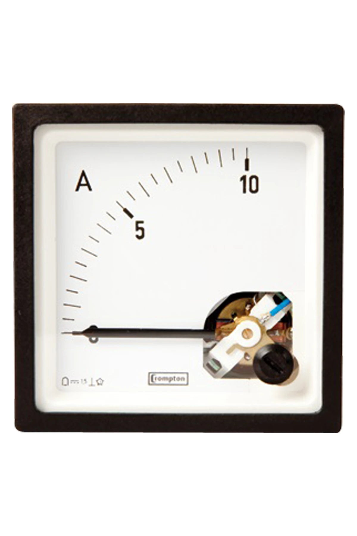 Ampere meter panel mounting 72x72mm DC 0 - 40A/60mV for Shunt
