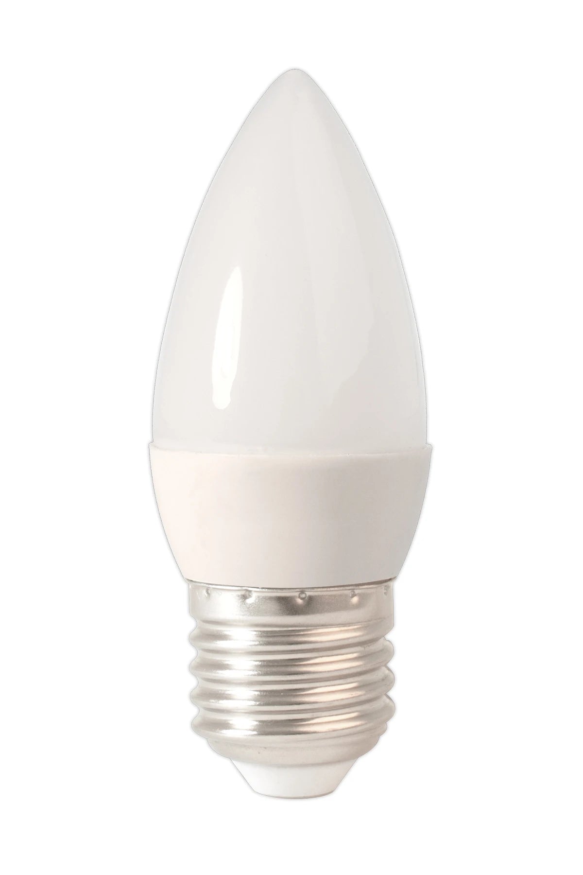 LED Candle lamp 85-265V 3W (25W) E27 B37, Warm White 3000K