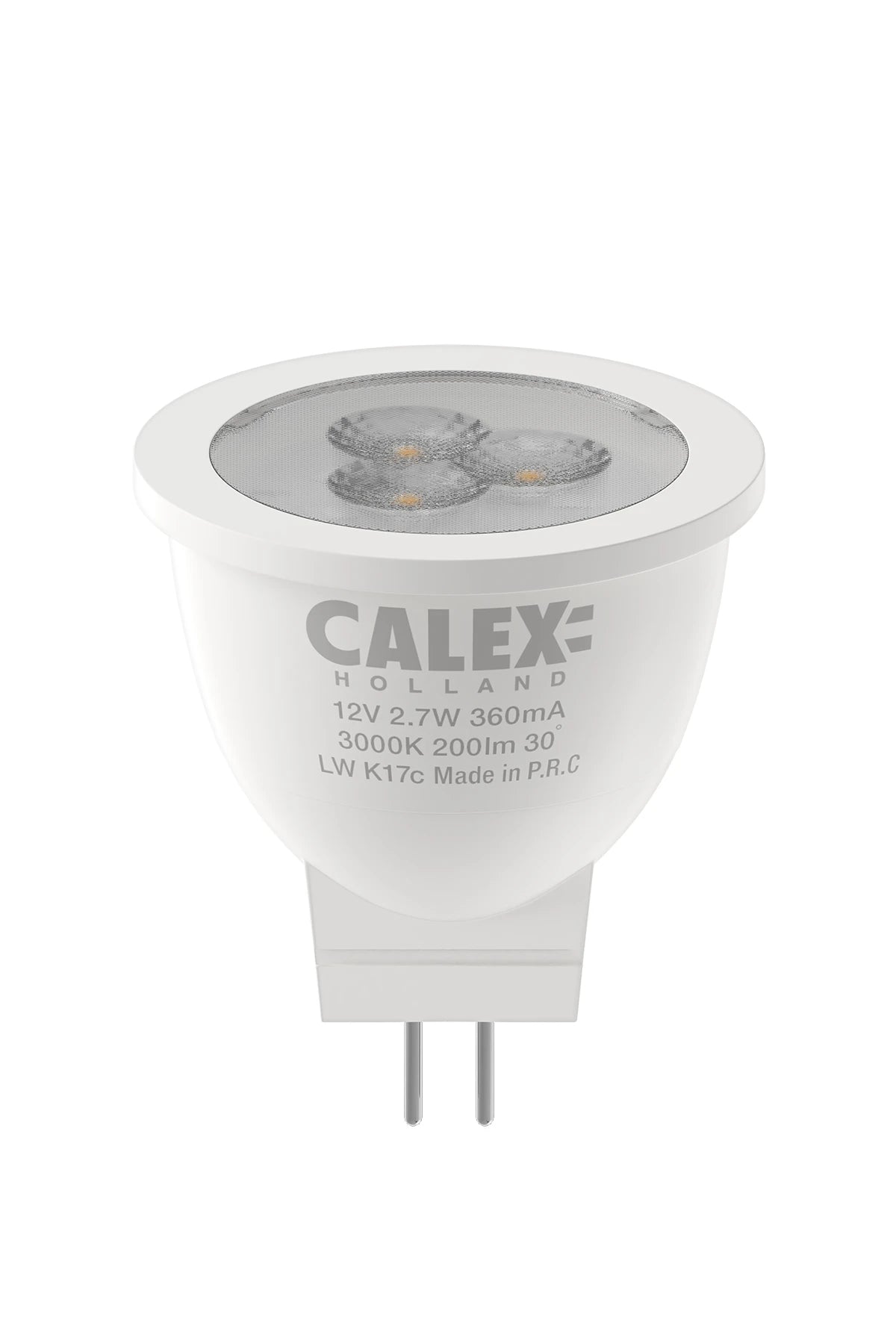 Calex Marine Reflector MR11 SMD 12V 2.7W 200lm 3000K GU4 non dimmable