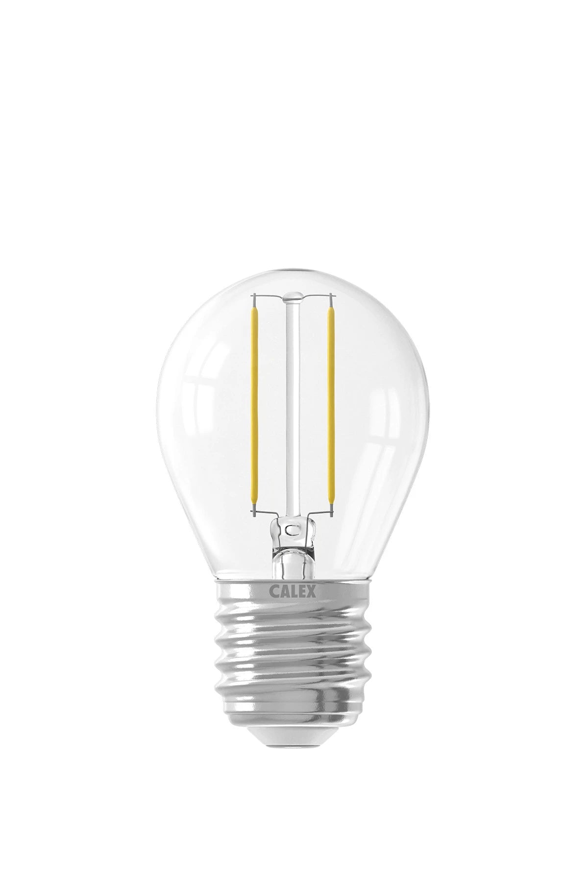 Calex Ball P45 Clear Straight filament 220-240V 2W 250lm 2700K E27 non dimmable