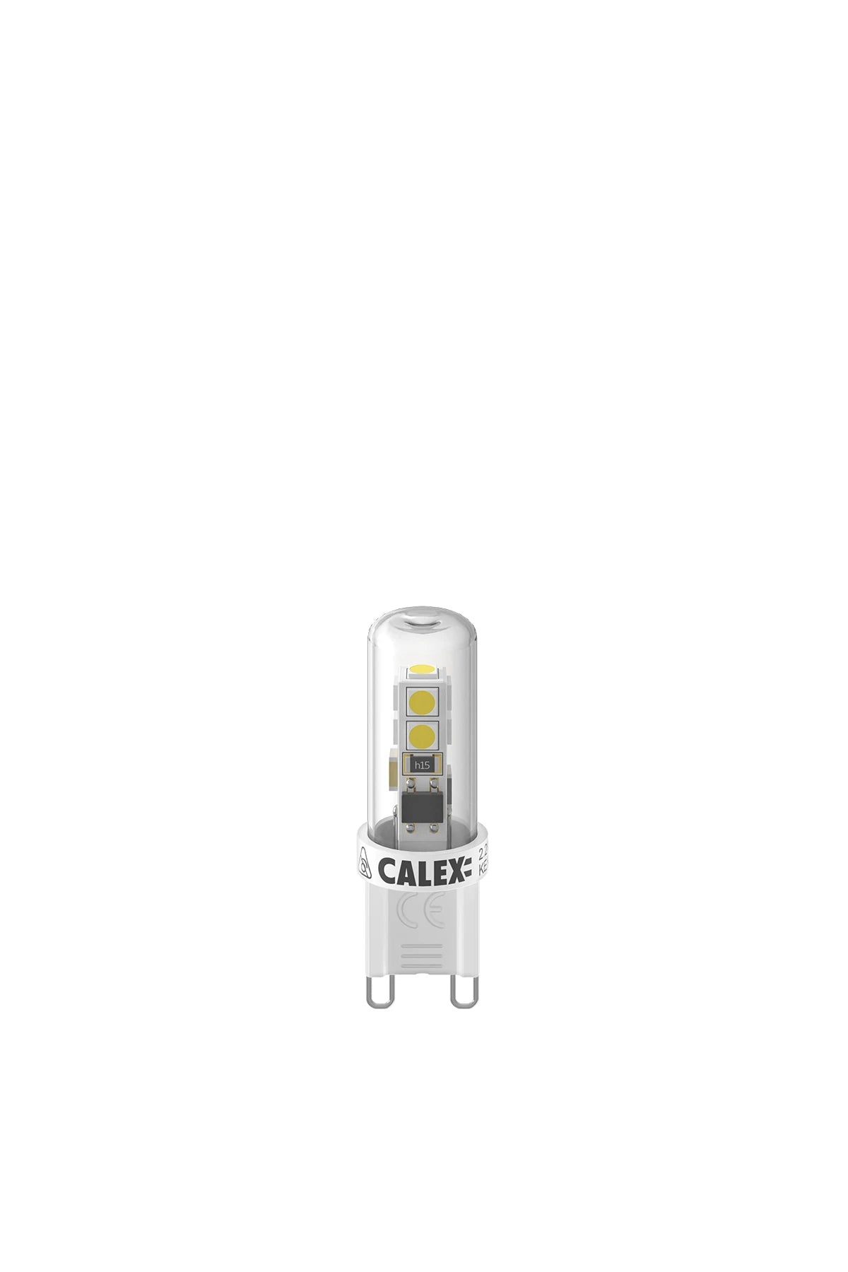 Calex LED G9 240V 2,7W 270lm 4000K Glass tube Clear Lens