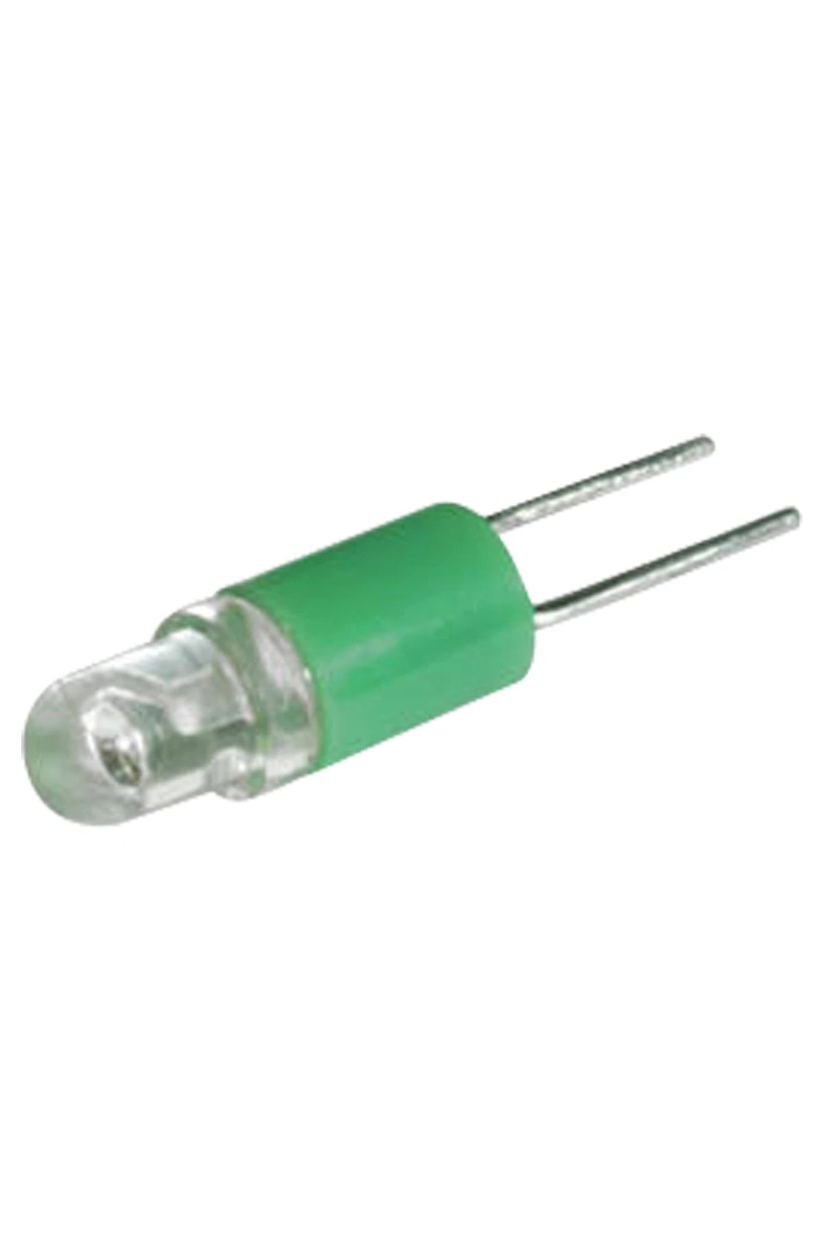 Single-Led Lamp 6V DC Bi-Pin T1.3/4 5x14mm green