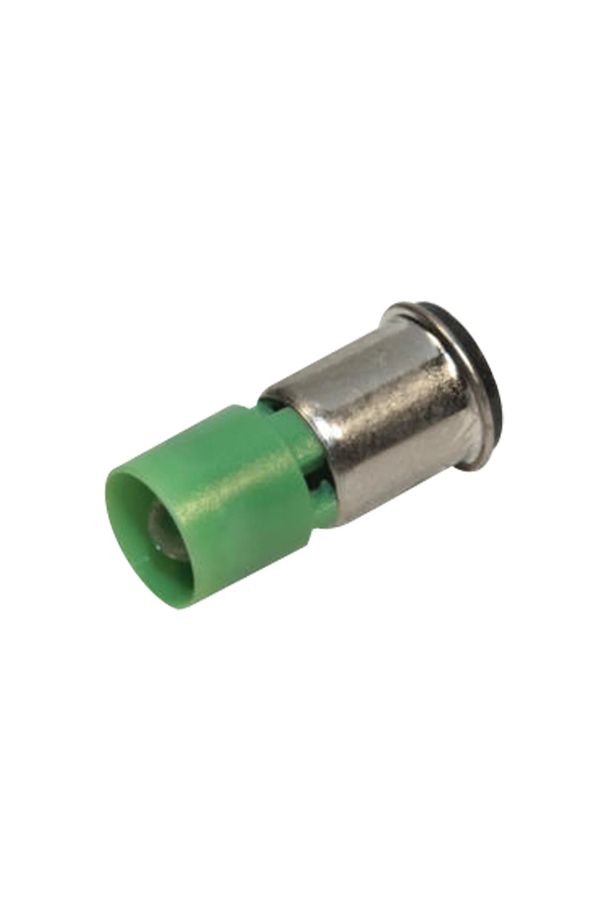 Single-Led Lamp 6V DC Midget Flanged T1.3/4 6x16mm green