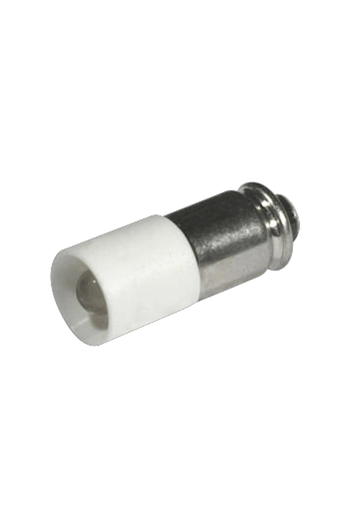 Single-Led Lamp 12V DC Midget Grooved T1.3/4 6x16mm white