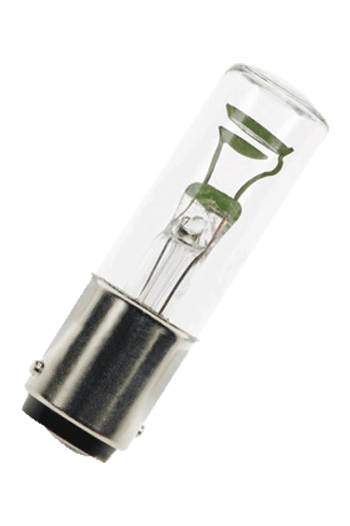 Neon Indicator lamp 220V Ba15d 16x50mm PVC