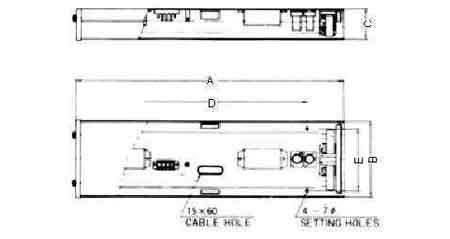 791901 | NE-101901 - FL CEILINGLIGHT NON-WATERTIGHT, SURFACE 100/115V KQB203 20WX3