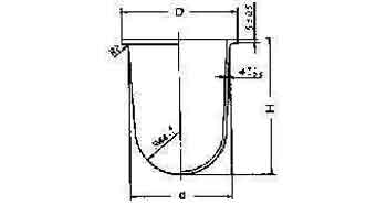 792073 | NE-102073 - GLASS GLOBE FLANGE TYPE F90AG