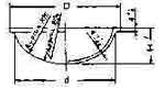 792076 | NE-102076 - GLASS GLOBE FLANGE TYPE F175A