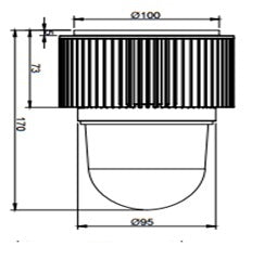 792190 | NE-102190 - REPLACEMENT LED MODULE CLEAR, 100-240V A/DCC 30W