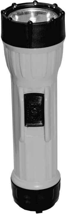 792210 | NE-102210 - FLASHLIGHT LED INDUSTRIAL QUALITY, BRIGHTSTAR 2618LED 2 CELLS