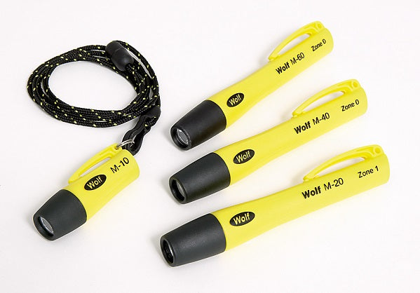 792280 | NE-102280 - TORCH SAFETY PERSONAL ISSUE, WOLF M-85 ATEX LED MIDI TORCH