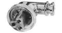 792802 | NE-102802 - PLUG WATERTIGHT 3PIN ANGLE, TYPE-1MB SYNTHETIC RESIN
