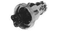 792803 | NE-102803 - PLUG WATERTIGHT 4PIN STRAIGHT, TYPE-2MA SYNTHETIC RESIN
