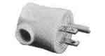 792901 | NE-102901 - PLUG NON-WATERTIGHT 3PIN, ANGLE TYPE-UB PHENOL RESIN