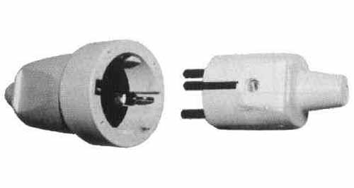 792935 | NE-102935 - CABLE CONNECTOR 2-ROUND PIN, PHENOL RESIN SIEMENS NWT