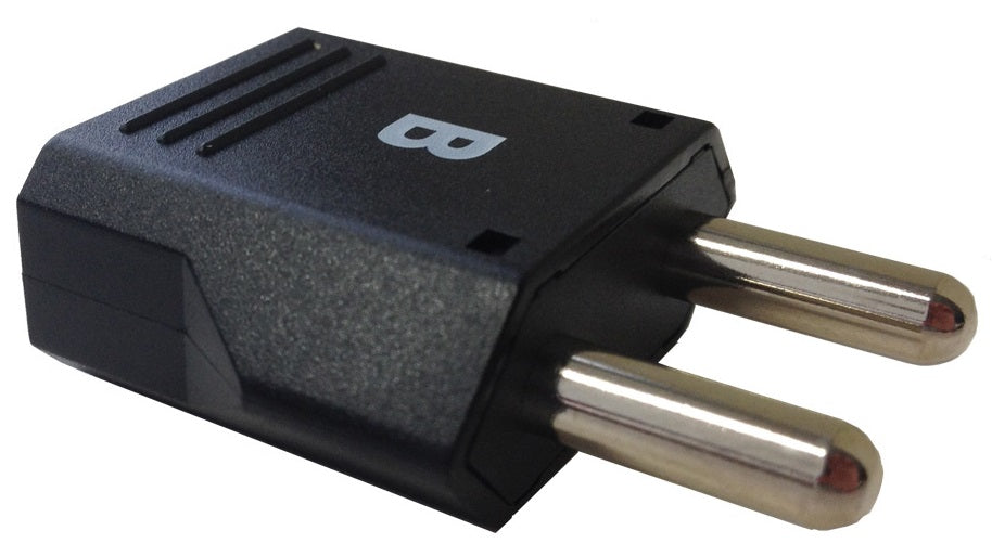 792954 | NE-102954 - ADAPTOR 2-ROUND PIN (B) PLUG &, 2 PIN (A/C/SE) RECEPTACLE