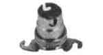 793527 | NE-103527 - LAMP HOLDER EUROPEAN BRASS, E-27 WITH 2-MOUNTING LUG
